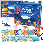 Busy Book for Toddlers Quiet Book Ages 3+